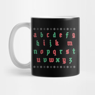 Funny Christmas "No L" Mug